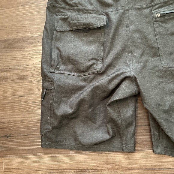 O'neill Men's Classic Walking Casual Chino Shorts Size 36 Gray Cargo Pocket - Picture 10 of 12